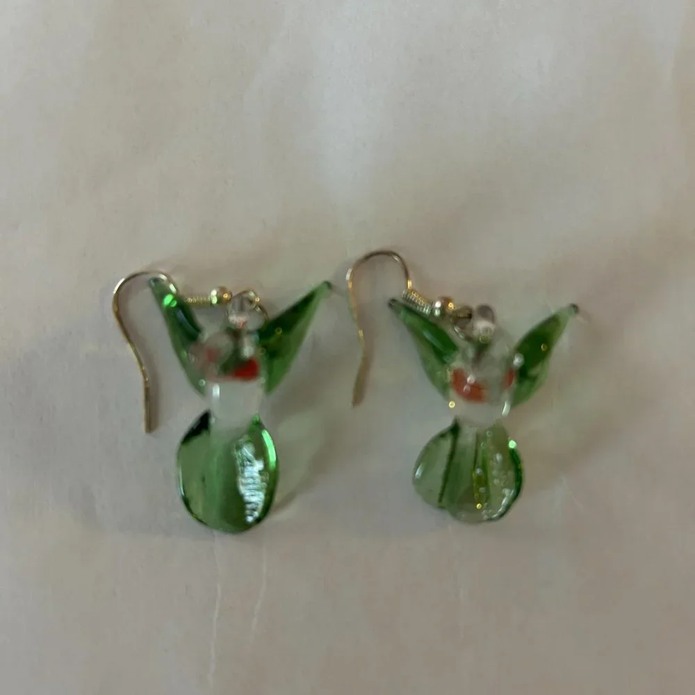 Hummingbird earrings - Picture 3 of 5